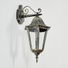 Hongkong Lampada da parete per esterno, Applique Oro, Nero, 1-Luce