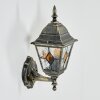 Naofe Lampada da parete per esterno, Applique Marrone, Oro, 1-Luce