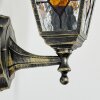 Naofe Lampada da parete per esterno, Applique Marrone, Oro, 1-Luce