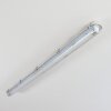 Ilena Plafoniera da esterno, Illuminazione esterna, Illuminazione bagno, Faro da cantiere, Plafoniera LED Grigio, 1-Luce