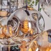 Ripoll Lampadario a sospensione, Lampada a sfera, Lampada a sospensione Ambrato, Chiaro, Grigio fumo, 6-Luci