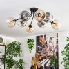Koyoto Plafoniera, Lampada a sfera 86 cm Ambrato, Chiaro, Grigio fumo, 8-Luci Koyoto Plafoniera, Lampada a sfera 86 cm Ambrato, Chiaro, Grigio fumo, 8-Luci
