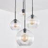 Koyoto Lampadario a sospensione, Lampada a sfera, Lampada a sospensione a cluster Chiaro, 4-Luci