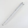 Ilena Plafoniera da esterno, Illuminazione esterna, Illuminazione bagno, Faro da cantiere, Plafoniera LED Grigio, 1-Luce