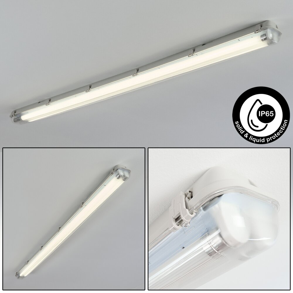 Ilena Illuminazione esterna, Illuminazione bagno, Plafoniera LED Grigio, 1-Luce main product photo