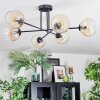 Koyoto Plafoniera, Lampada a sfera 80 cm Ambrato, Chiaro, 6-Luci