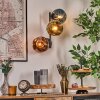 Ripoll Lampada a sfera, Applique Blu, Oro, Ramato, 3-Luci
