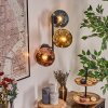 Ripoll Lampada a sfera, Applique Blu, Oro, Ramato, 3-Luci