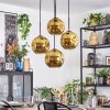 Ripoll Lampadario a sospensione, Lampada a sfera, Lampada a sospensione a cluster Oro, 4-Luci