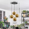 Ripoll Lampadario a sospensione, Lampada a sfera, Lampada a sospensione a cluster Oro, 4-Luci