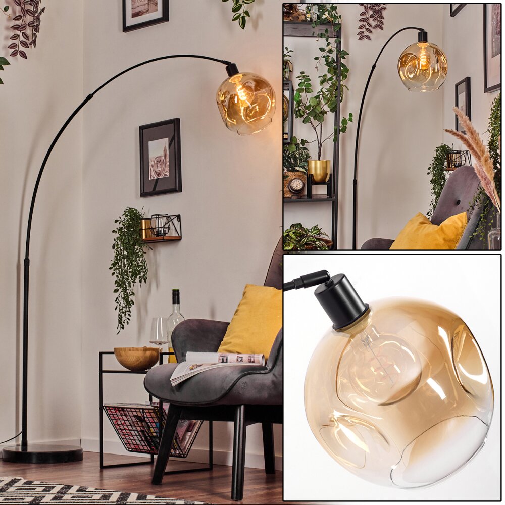 Ripoll Lampada a sfera, Lampada da terra Nero, 1-Luce main product photo