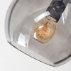 Koyoto Plafoniera, Lampada a sfera Grigio fumo, 3-Luci
