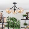 Koyoto Plafoniera, Lampada a sfera Ambrato, 3-Luci