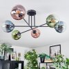 Gastor Plafoniera, Lampada a sfera 50 cm Blu, Verde, Chiaro, Ramato, 6-Luci