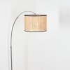 Ramila Lampada da terra Nichel opaco, Nero, 1-Luce