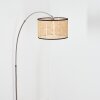 Ramila Lampada da terra Nichel opaco, Nero, 1-Luce