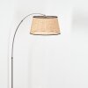 Ramila Lampada da terra Nichel opaco, Nero, 1-Luce