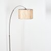 Bongal Lampada da terra Nichel opaco, Nero, 1-Luce