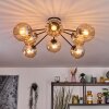 Koyoto Plafoniera, Lampada a sfera 85 cm Ambrato, 8-Luci