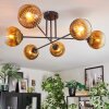 Koyoto Plafoniera, Lampada a sfera 78 cm Oro, Chiaro, 6-Luci