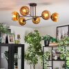 Koyoto Plafoniera, Lampada a sfera 78 cm Oro, Chiaro, 6-Luci