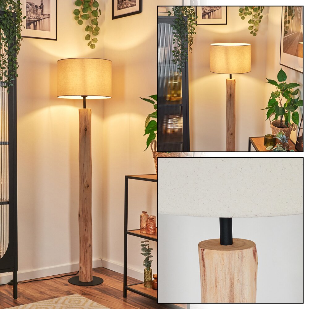 Soungou Lampada da terra Écru, Nero, 1-Luce main product photo