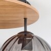 Koyoto Plafoniera, Lampada a sfera Écru, Nero, 3-Luci