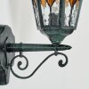 Hongkong Lampada da parete per esterno, Applique Verde, Nero, 1-Luce