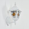 Naofe Lampada da parete per esterno, Applique Bianco, 1-Luce
