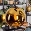 Koyoto Lampadario a sospensione, Lampada a sfera, Lampada a sospensione Blu, Oro, Verde, Ramato, 6-Luci