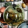 Koyoto Lampadario a sospensione, Lampada a sfera, Lampada a sospensione Blu, Verde, Ramato, 6-Luci