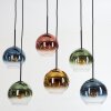 Koyoto Lampadario a sospensione, Lampada a sfera, Lampada a sospensione Blu, Oro, Verde, Chiaro, Ramato, 6-Luci