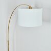 Bassagoda Lampada da terra Ottone, Nero, 1-Luce