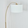 Bassagoda Lampada da terra Ottone, Nero, 1-Luce