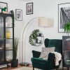 Bassagoda Lampada da terra Ottone, Nero, 1-Luce