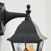 Naofe Lampada da parete per esterno, Applique Nero, 1-Luce
