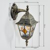 Naofe Lampada da parete per esterno, Applique Oro, Nero, 1-Luce