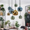 Ripoll Lampadario a sospensione, Lampada a sfera, Lampada a sospensione Écru, Nero, 8-Luci
