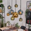 Ripoll Lampadario a sospensione, Lampada a sfera, Lampada a sospensione Écru, Nero, 8-Luci