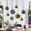 Ripoll Lampadario a sospensione, Lampada a sfera, Lampada a sospensione Écru, Nero, 8-Luci