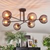 Koyoto Plafoniera, Lampada a sfera 78 cm Grigio fumo, 6-Luci