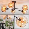 Koyoto Plafoniera, Lampada a sfera 78 cm Ambrato, 6-Luci