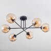 Koyoto Plafoniera, Lampada a sfera 78 cm Ambrato, 6-Luci