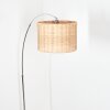 Cavaca Lampada da terra Cromo, Nero, 1-Luce