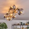 Gastor Plafoniera, Lampada a sfera Oro, Nero, 10-Luci