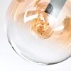 Gastor Plafoniera, Lampada a sfera Oro, Nero, 10-Luci