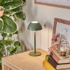 Laken Lampada da tavolo per esterno, Illuminazione bagno, Lampada da tavolo LED Verde, 1-Luce