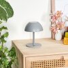 Laken Lampada da tavolo per esterno, Illuminazione bagno, Lampada da tavolo LED Grigio, 1-Luce
