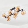 Koyoto Plafoniera, Lampada a sfera Ambrato, 10-Luci