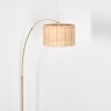 Cavaca Lampada da terra Ottone, Nero, 1-Luce